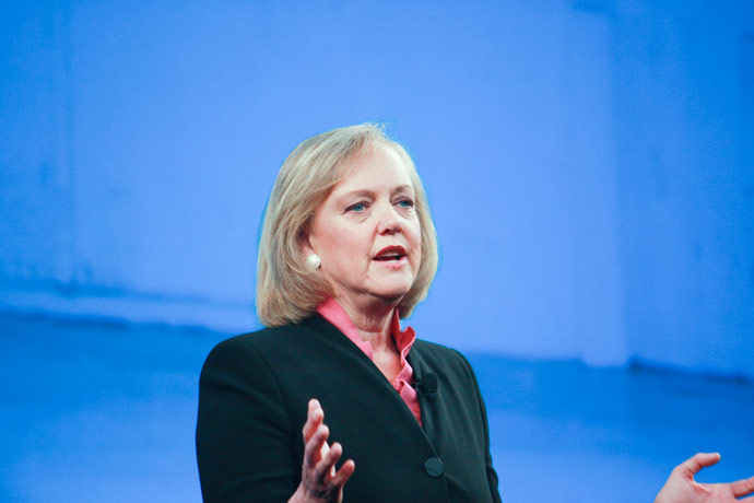 HP CEO Meg Whitman (Image via drserg/Shutterstock)