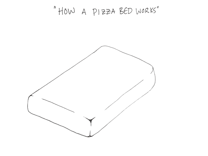 via Kickstarter/Pizza Bed