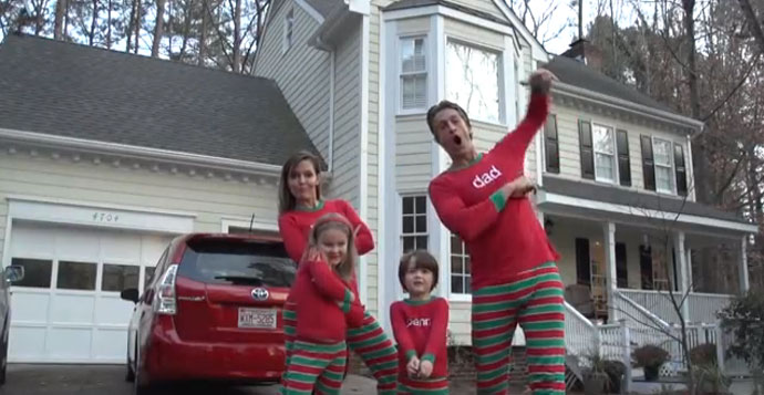 This Family Rapping In Their Christmas Pajamas Will Make Your Christmas Card Look Lame Video
