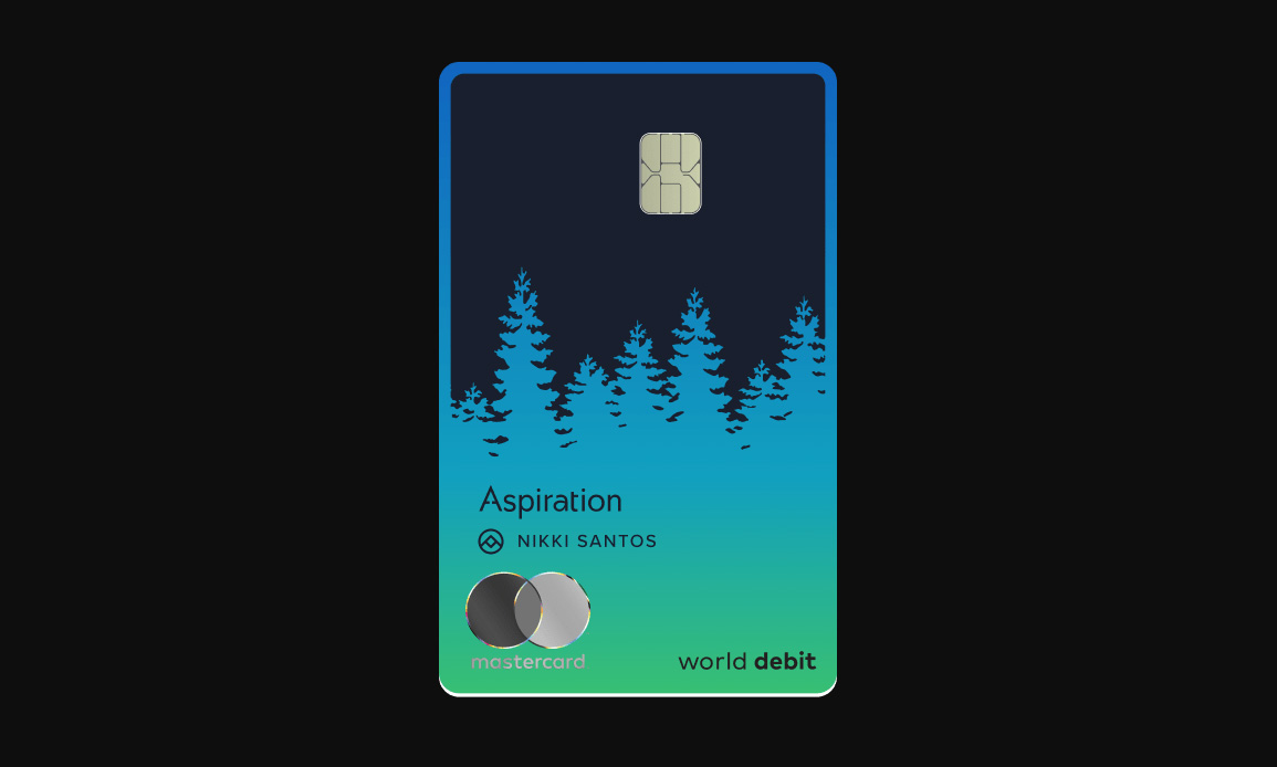 aspiration debit card