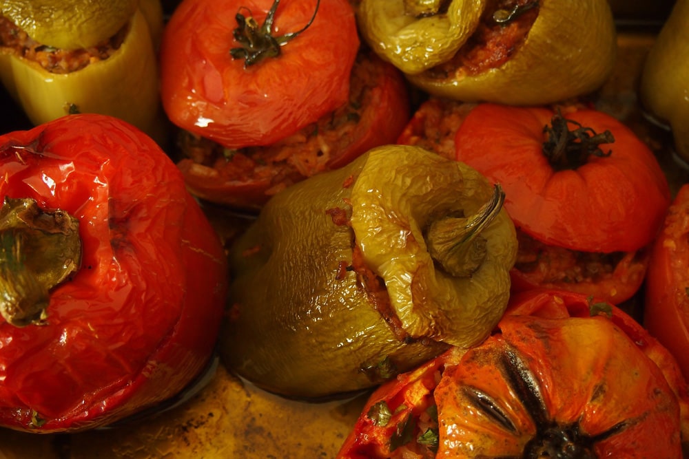 cooked mexican stuffed peppers
