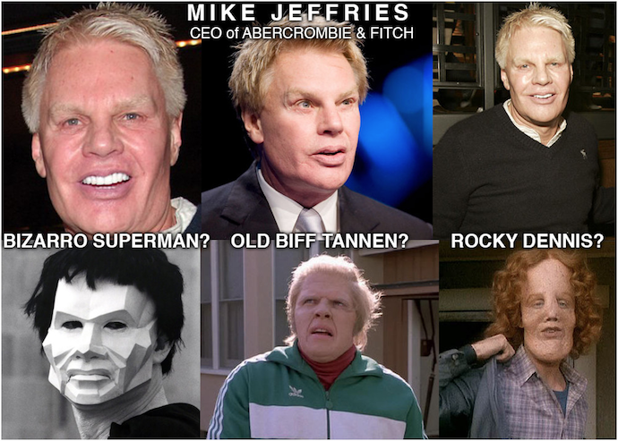mike jeffries before and after