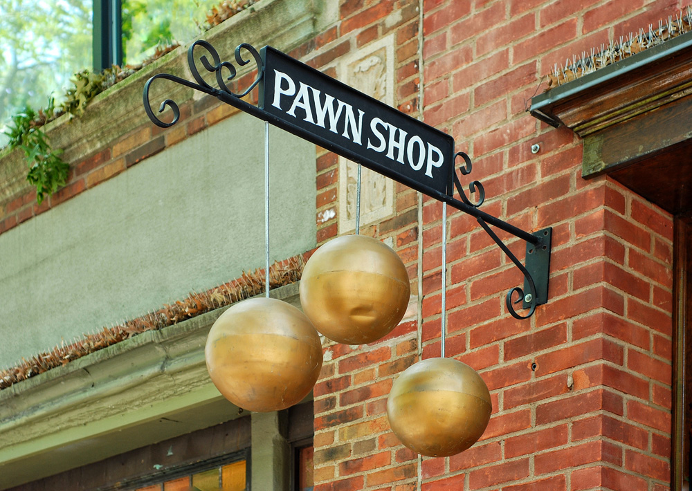 pawn shop store sign